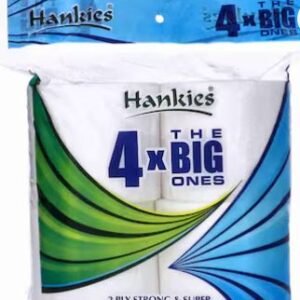 Hankies 2 Ply Toilet Rolls (x4)