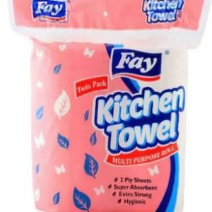 Fay 2 Ply Kitchen Towel Roll 2 Counts