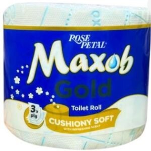Rose Petal Maxob Gold Toilet Roll