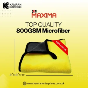 MAXIMA Premium Microfiber Towel 40x40cm – 800GSM