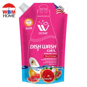 WBM Home Dish Wash Gel Blood Orange Refill - 400 ml