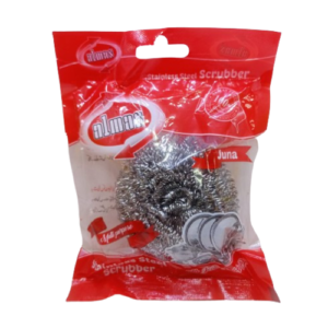 Almas Dish Wash Stainless Steel Spiral Pouch 1s