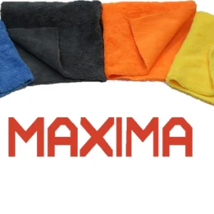 MAXIMA Dual-Pile Edgeless Microfiber Towels 4-Pack