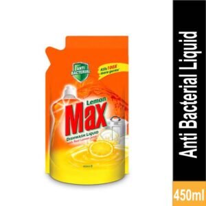 Lemon Max Anti-Bacterial Dishwash Liquid 450ml
