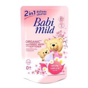 Babi Mild White Sakura 2-in-1 Fabric Wash 570ml