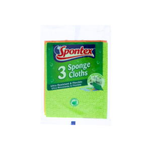 Spontex Sponge Cloths 3s