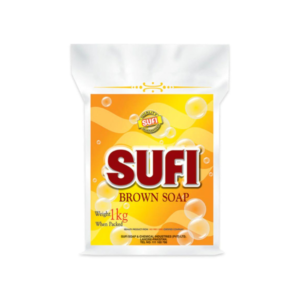 Sufi Brown Soap 4Pcs 1Kg Pack